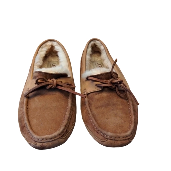 UGG Byron Slipper Suede Moc Loafer Unisex Women 8 / Men 7 EU 39.5 - Picture 3 of 12